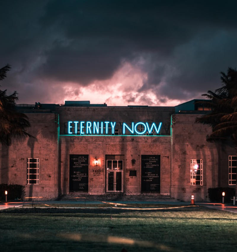 LED Storefront Signs of Eternity Now in Atlanta, GA