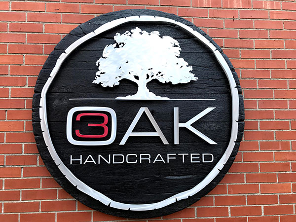 Custom Wall Business Signs of 3AK Handcrafted in Atlanta
