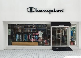 channel letter storefront sign of Champion by BlackFire Signs in Atlanta, GA