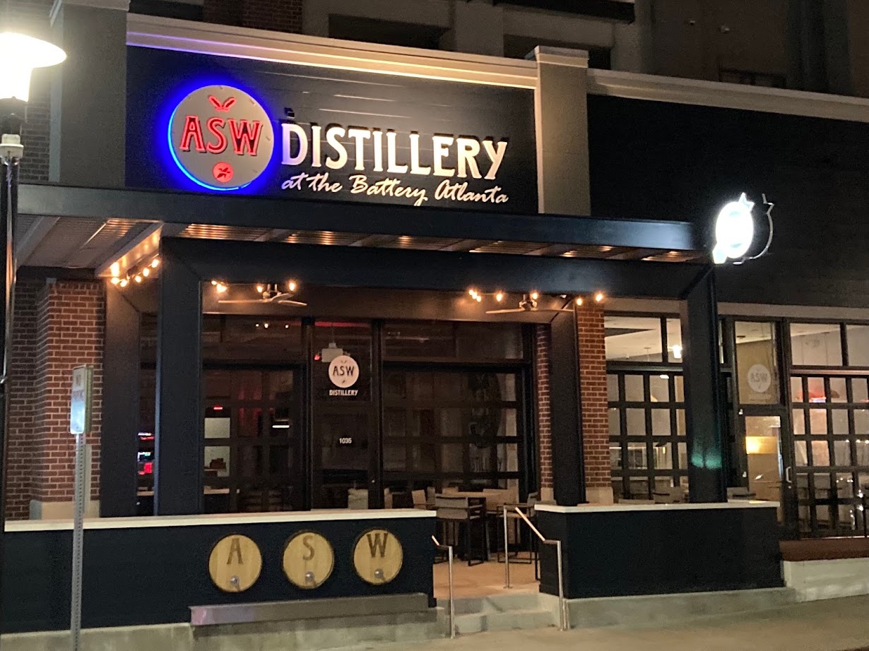 ASW Distillery Channel Letter Signage for Business in Atlanta, GA