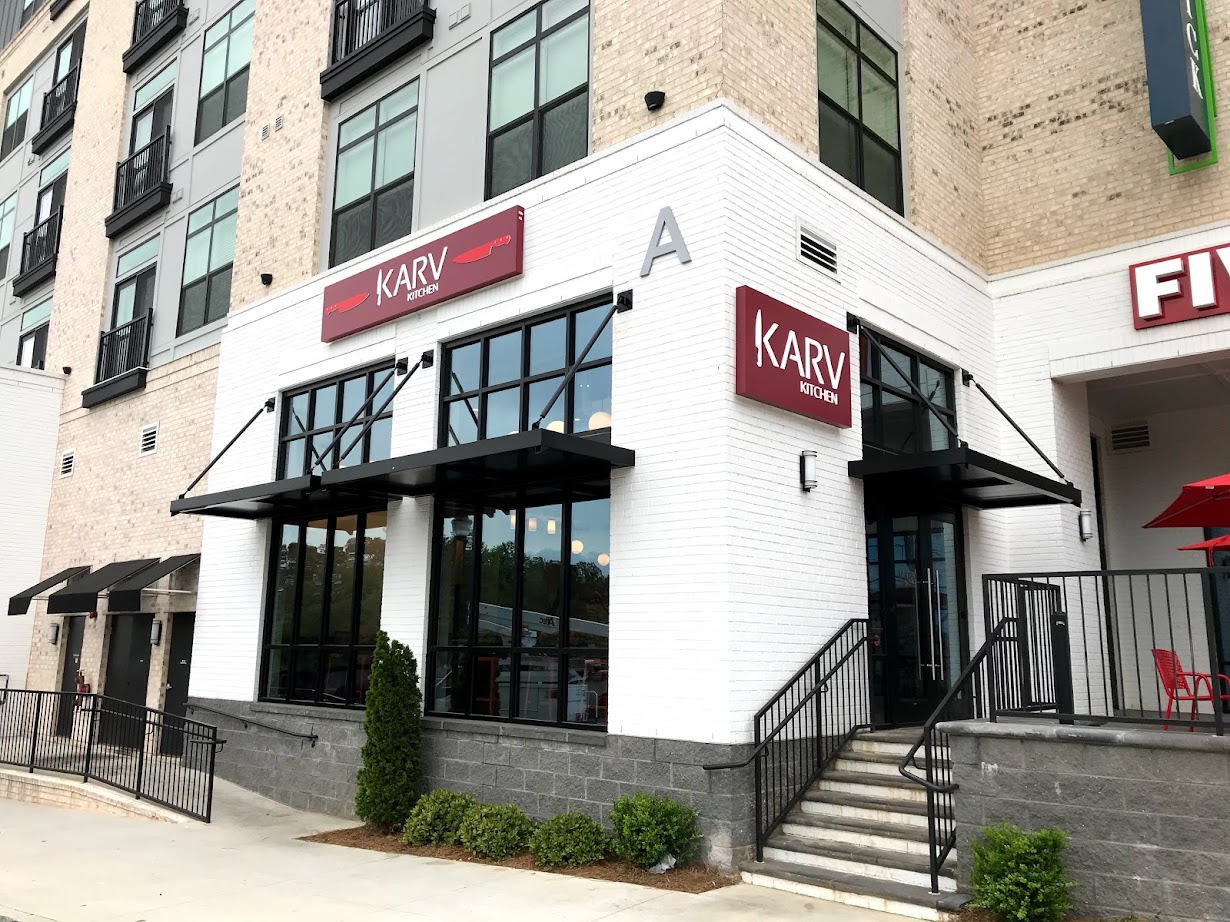 Outdoor Karv Kitchen Channel Letter in Atlanta, GA
